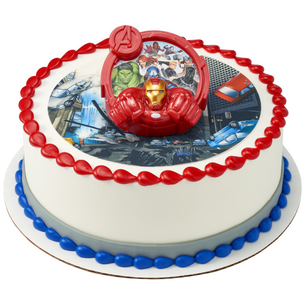 Marvel Avengers Birthday Cake - YouTube