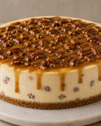 Brown Butter Pecan Cheesecake - Coming Soon!